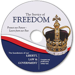 The Service of Freedom DVD artwork
